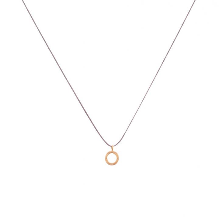 Tiny Charm - Open Ring Necklace for wholesale by Bronwen Jewelry