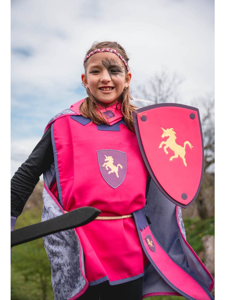 FUCSI Tabardo de caballero medieval KAMELOT rosa - ST819, ST820, ST821 de venta al por mayor en Faire5