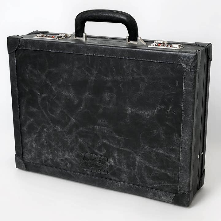 LS Western - Wholesale Jewellery box/organiser - ADBGZ882 Hand-Tooled Leather Jewelry Case with Combination Locks | American Darling9