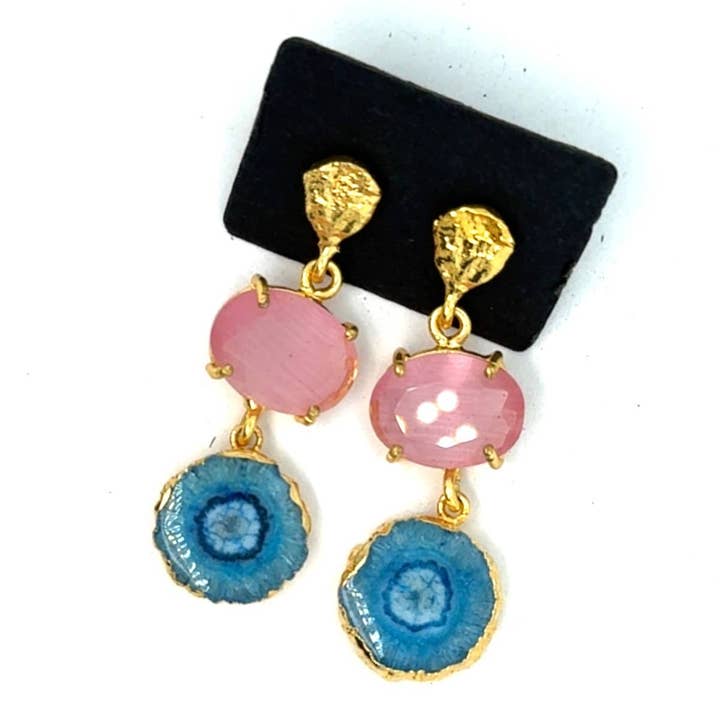 Boucles d'oreilles Mikaela Statement pour la vente par GemAddicted