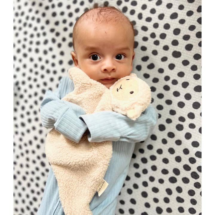 DesignsbyalittlebitofHope - Wholesale Stuffed/plush toy – Kids & baby - Cream sheep snuggle bear 3