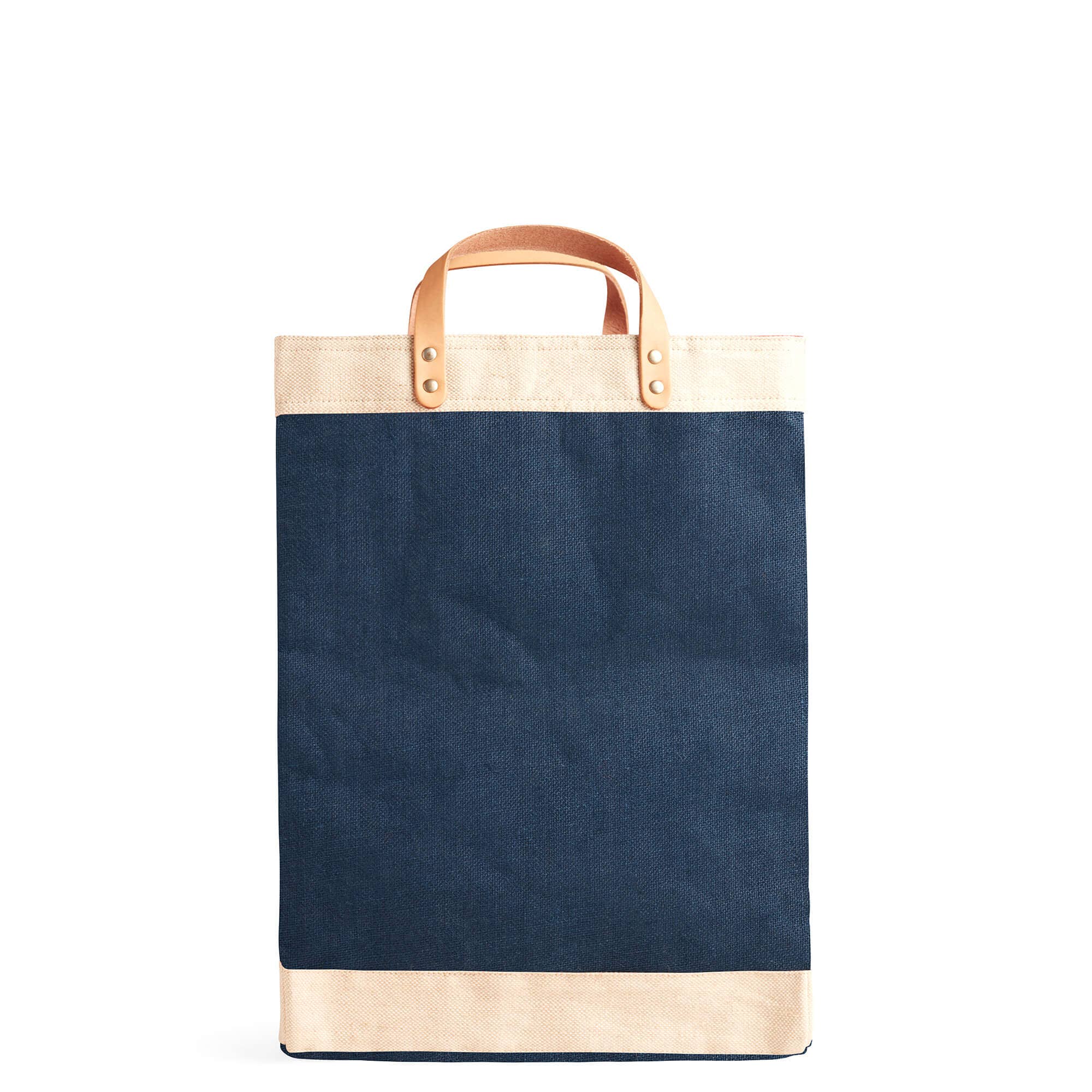 Apolis - Wholesale Tote Bag - Unisex - Customize Market Bag in Navy (003NV)9