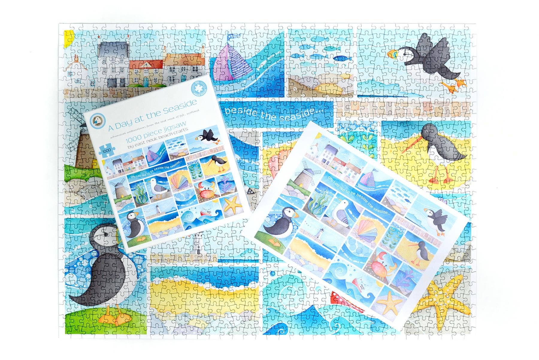 All Jigsaw Puzzles - Wholesale Puzzel - Volwassene - A Day at the Seaside legpuzzel van 1000 stukjes8