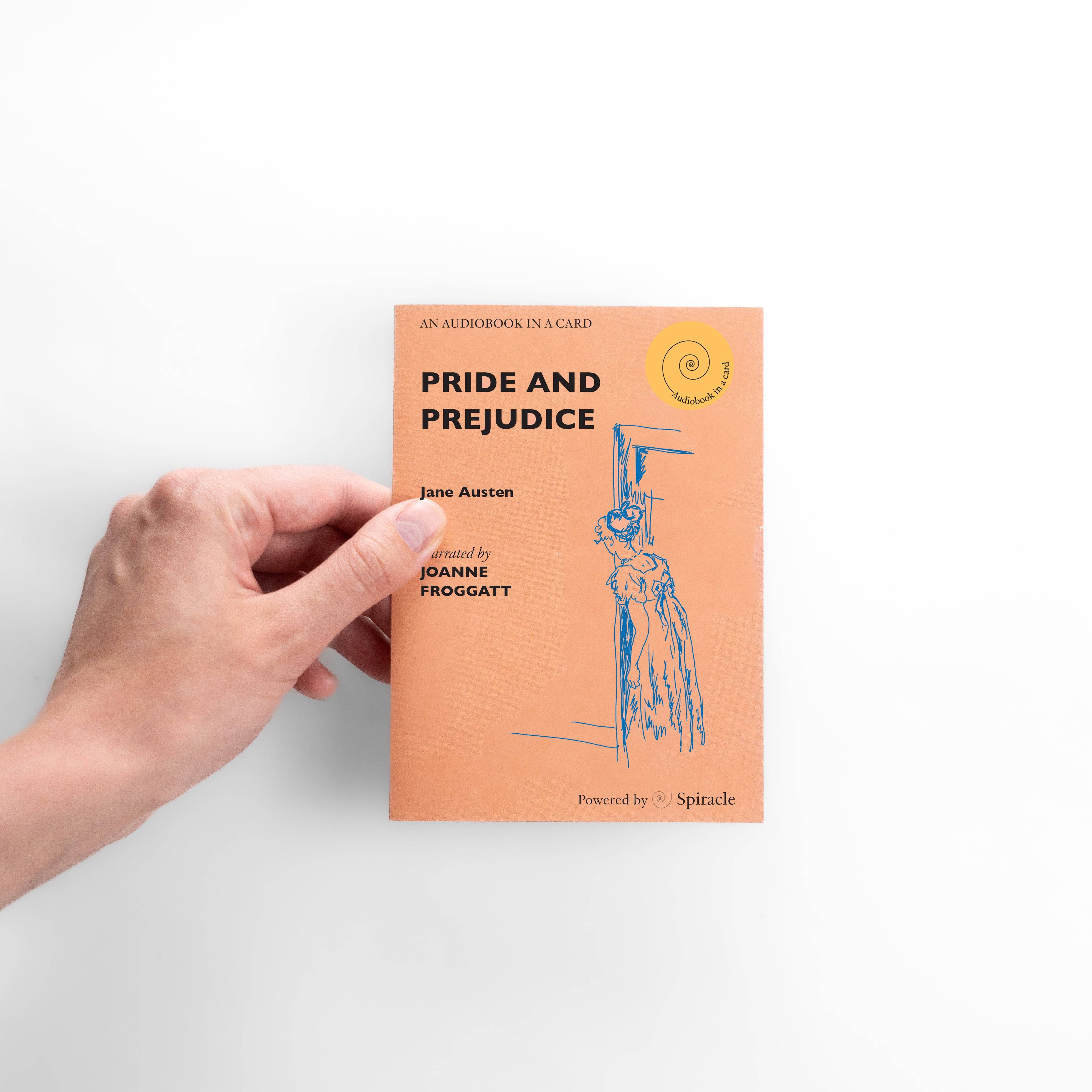 Spiracle Audiobooks – wholesale Everyday greeting card – Jane Austen’s Pride and Prejudice Audiobook Gift9