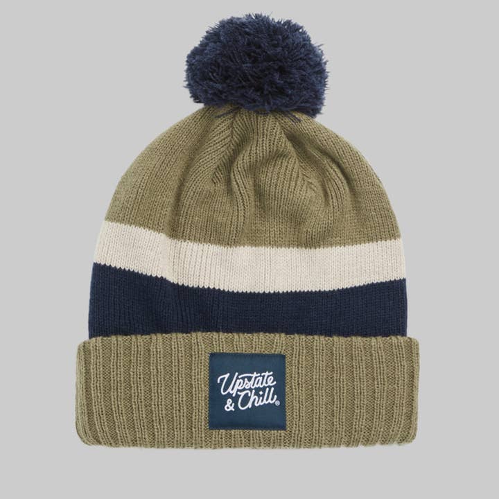 Upstate & Chill® Perfect Place Pom Pom - Olive for wholesale by Hamilton & Adams