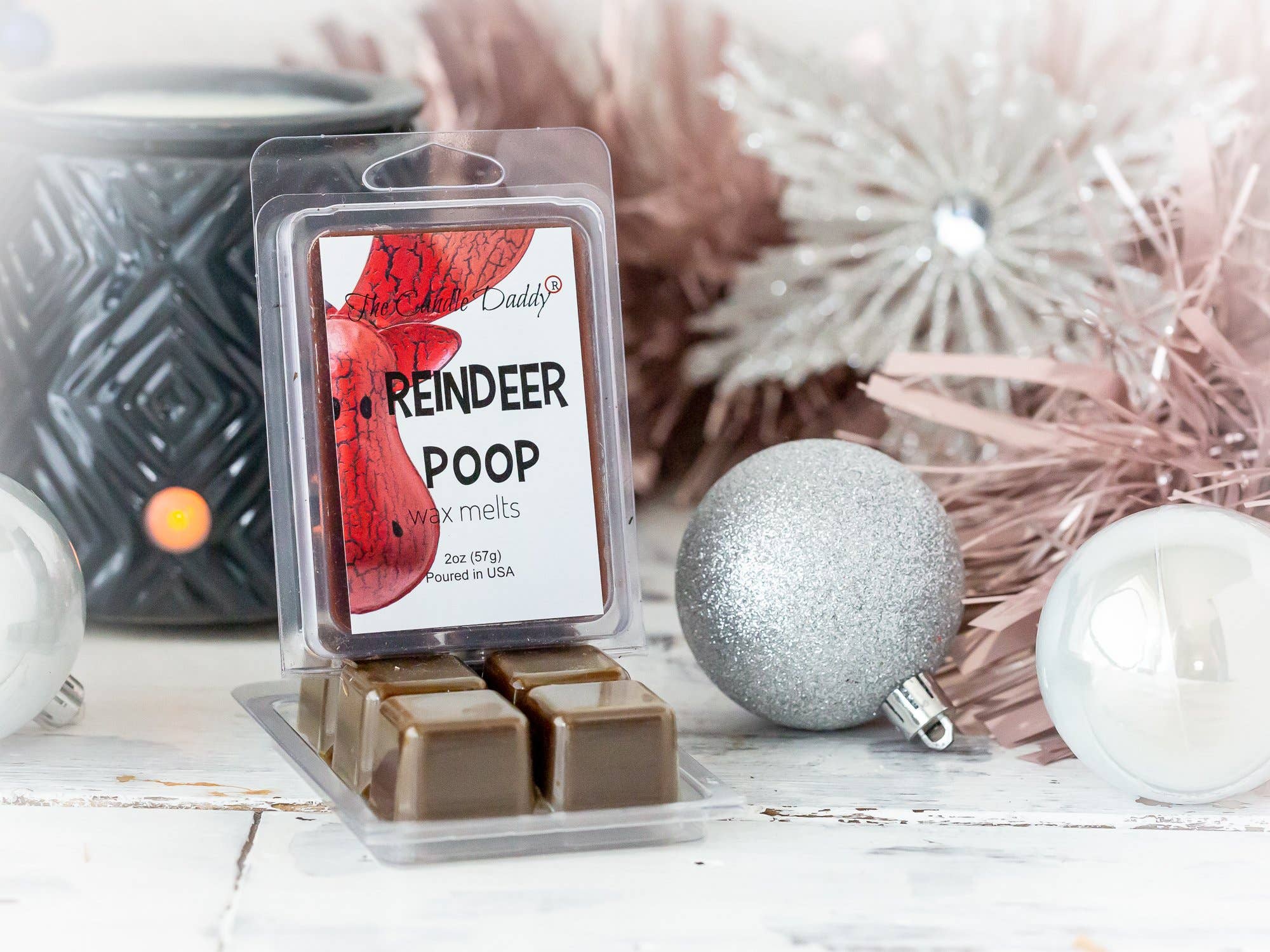 The Candle Daddy - Wholesale Wax Melt - Reindeer Poop - Funny Christmas- Coffee Scented1