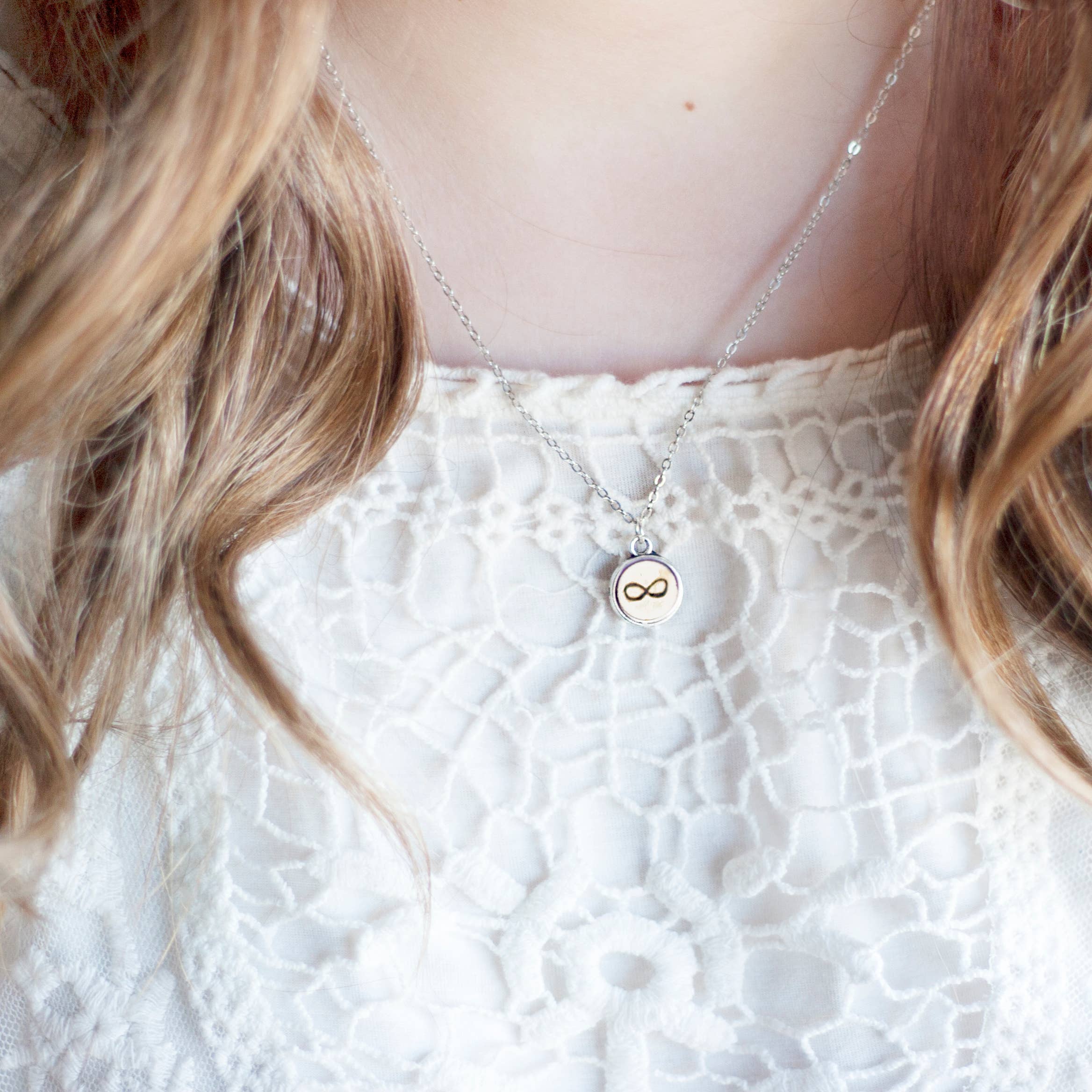 Little Allegory - Wholesale Pendant/Charm Necklace - Tiny Infinity0