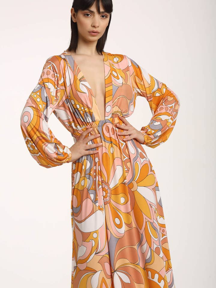 Robe Arc-en-ciel de Fleurs pour la vente par Gibel