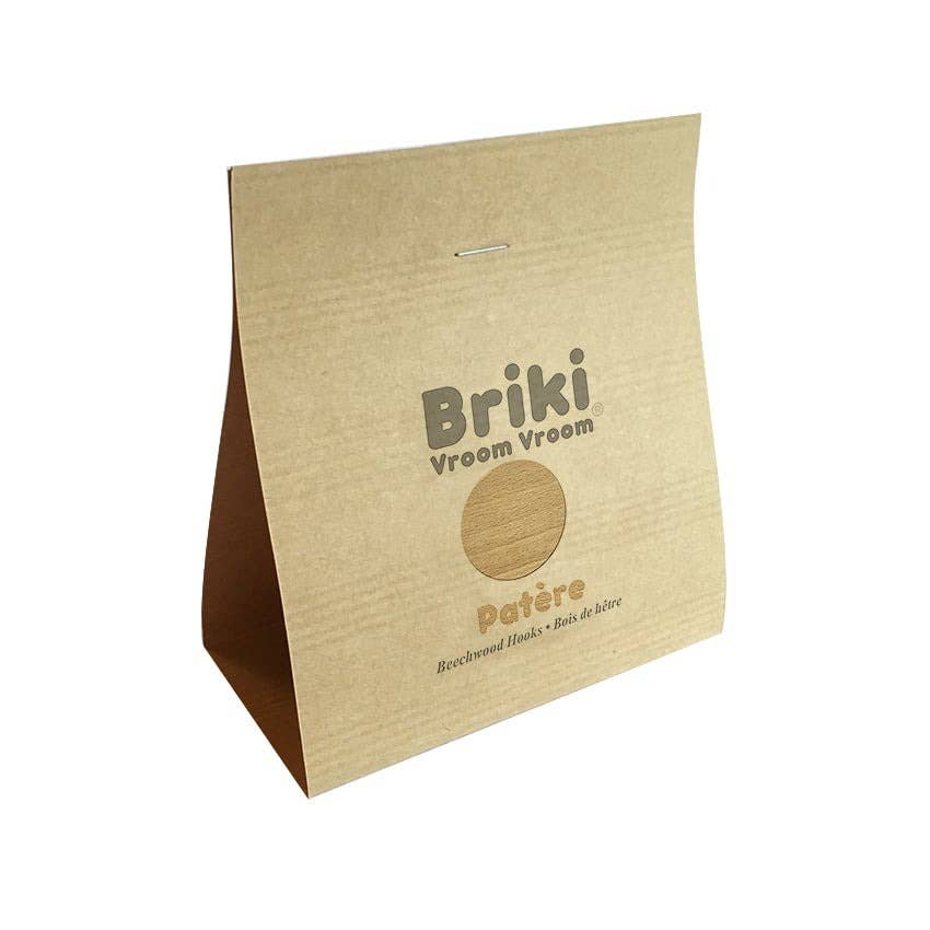 Briki Vroom Vroom - Wholesale Wall Hook - Kids & Baby - Single hook: Round/Single wood hook: Disc1