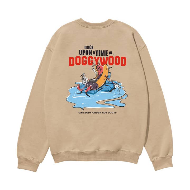 Once Upon a Time... in Doggywood Heavyweight Sweatshirt for wholesale by Weekend Concept