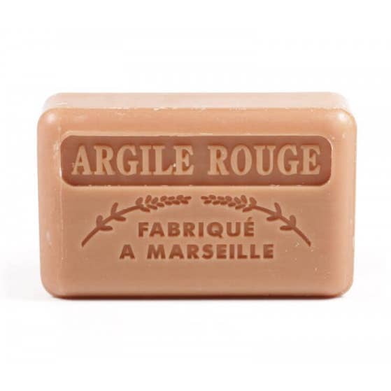 5x Sabonetes artesanais de argila vermelha 125 g por atacado de Savons.nl - Savon de marseille distributeur