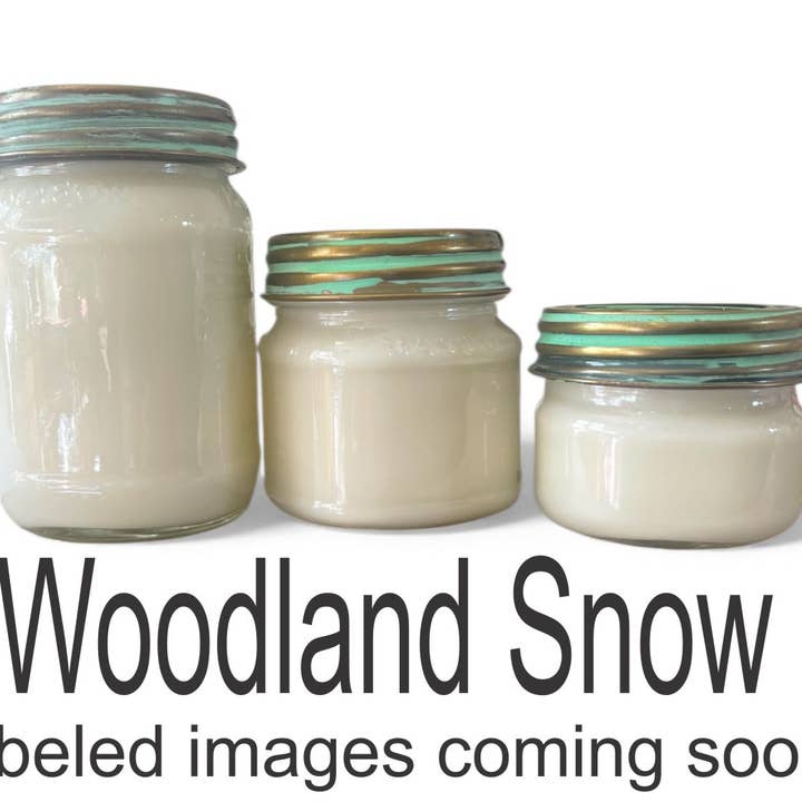 Manning Family Farm - Wholesale Jar/Filled Candle - Woodland Snow