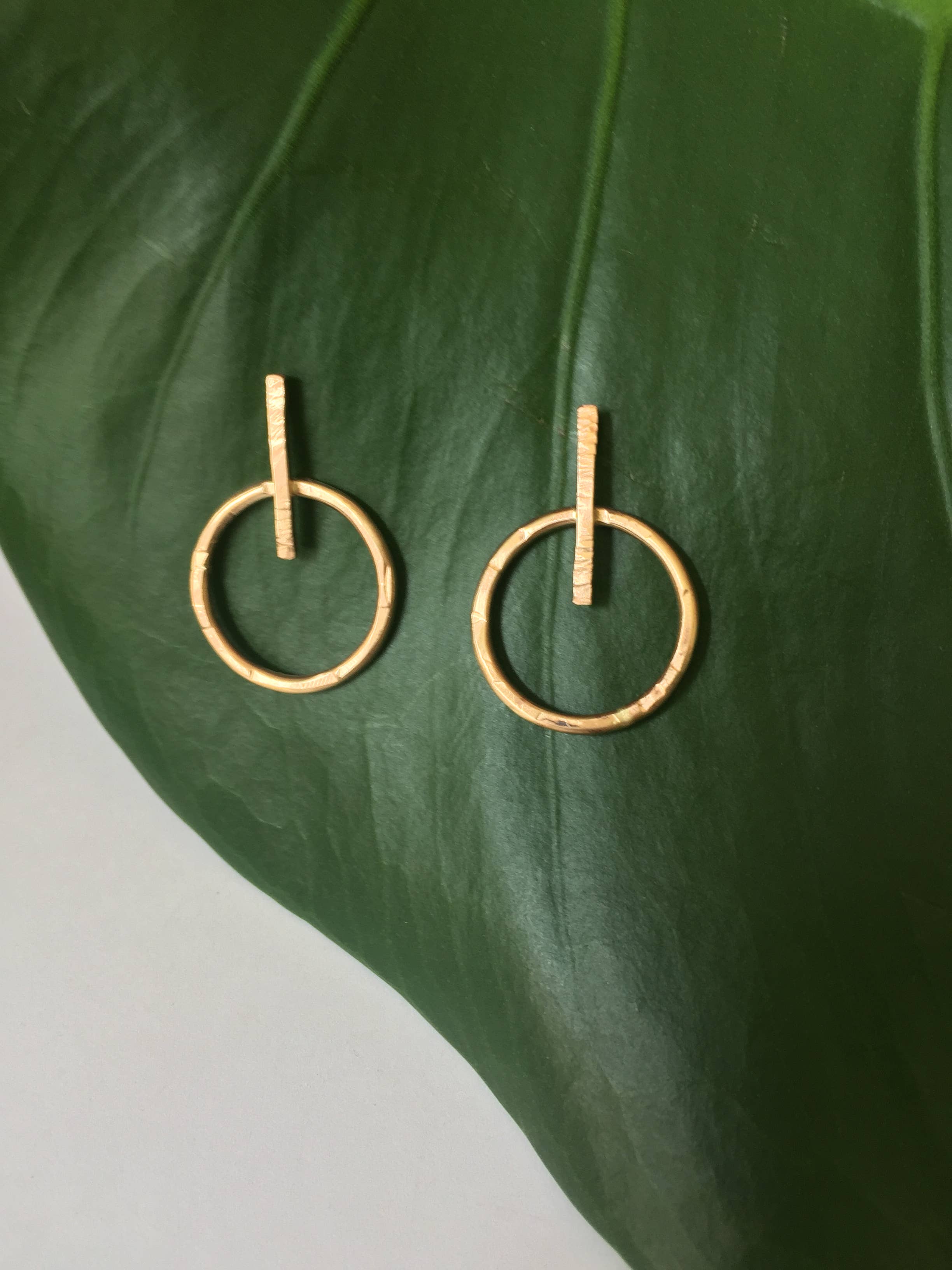 La Soucique Studio Metalsmithing - Wholesale Dangle Earrings - Perelle Power Earrings3