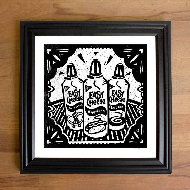 Easy Cheese Print for wholesale by Indestructible Food