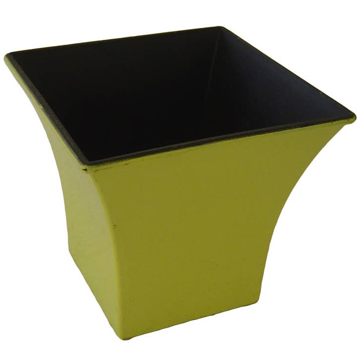 Cheungs Home Decor – wholesale Plant pot – 4.75 Inch Square Tapered Plastic Pot24