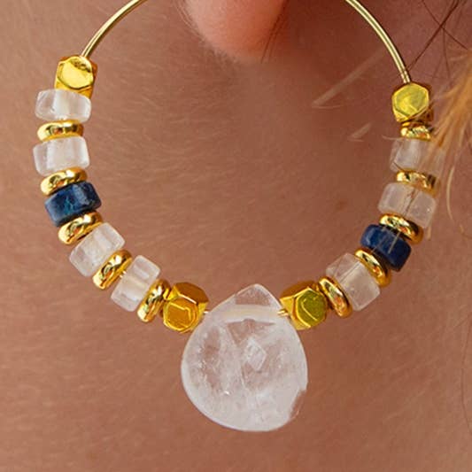 Moira Bijoux Creation - Wholesale Hoop Earrings - Creole Sarah4