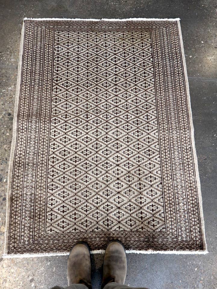 Persian Turkmen Rug | 3' 3" x 4' 5" for wholesale by Rug the Rock
