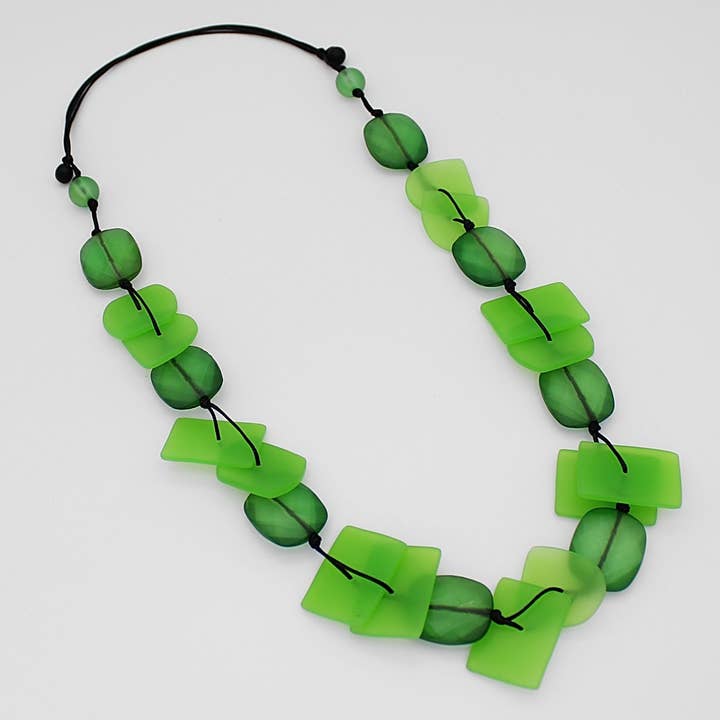 Sylca Designs - Vendita all'ingrosso Collane di perline/perle - Collana Kalea verde2