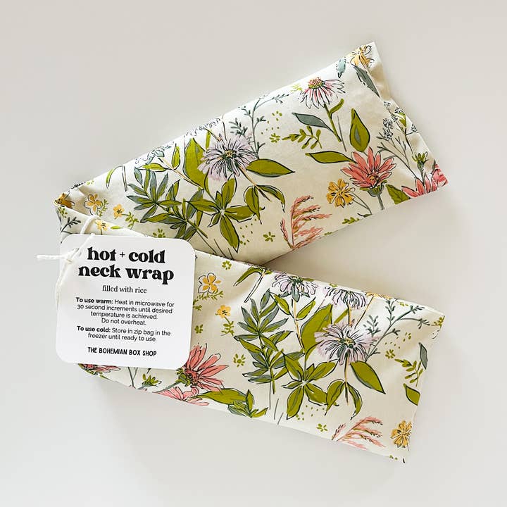 Hot & Cold Therapy Neck Wrap - Midsummer Array for wholesale by The Bohemian Box Shop