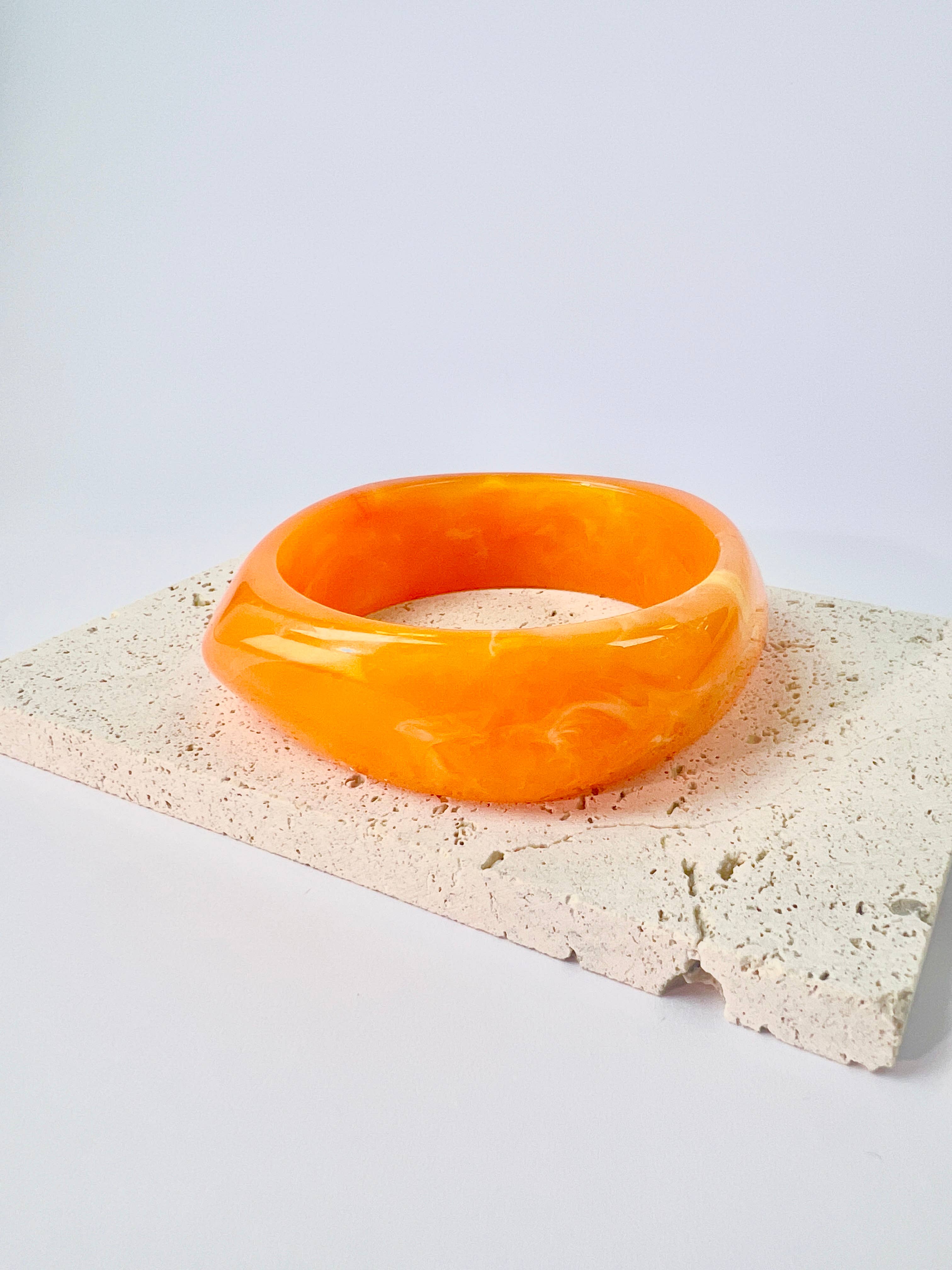 COSMOS - Wholesale Bangle Bracelet - Marble-effect resin bangle bracelet13