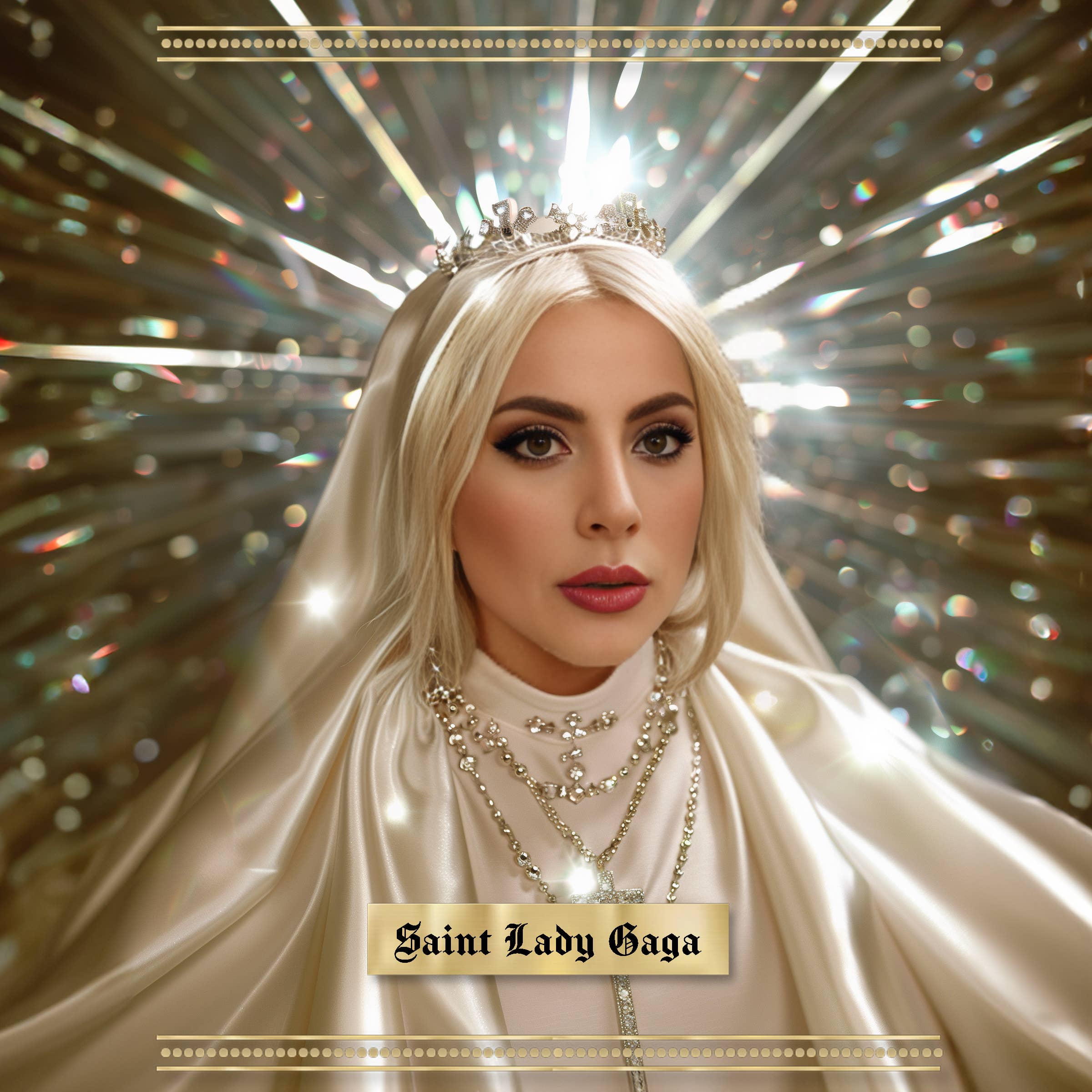 Icon Maniacs - Vente Bougies originales - Bougie Lady Gaga1