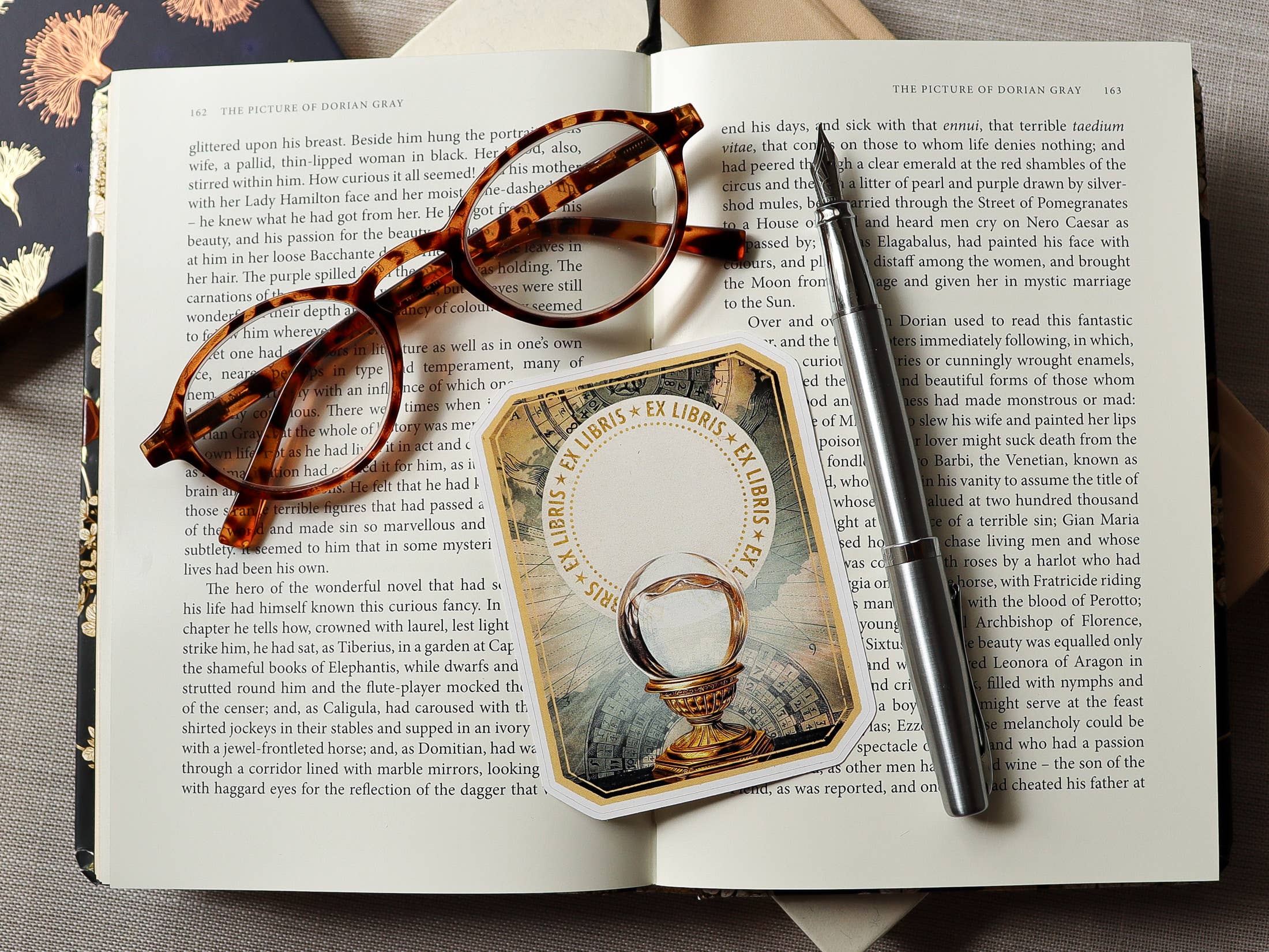 Sunshine and Ravioli - Wholesale Book Plate - Crystal Ball Bookplate Stickers 5