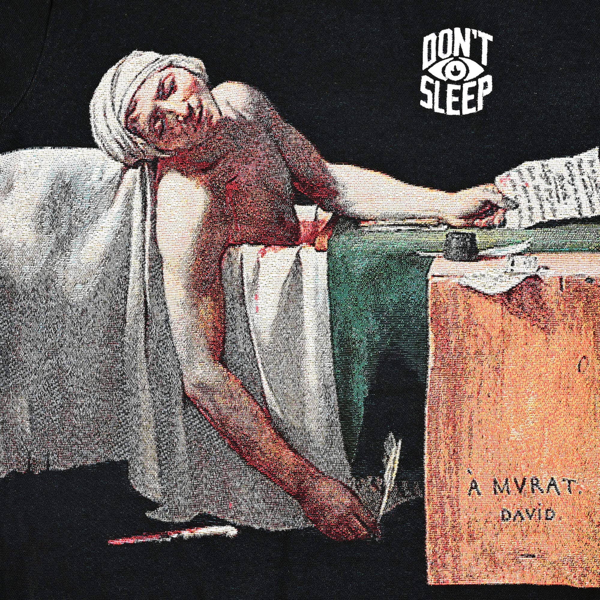 VERYRARE - Vendita all'ingrosso Felpa stampata - Unisex - La morte di Marat2