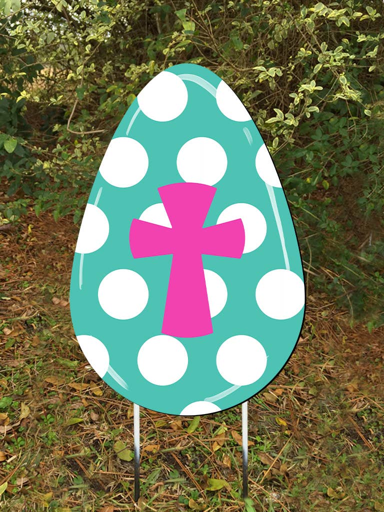 Steel Southern Designs - Wholesale Door Hanger - Outdoor Metal Art Egg33