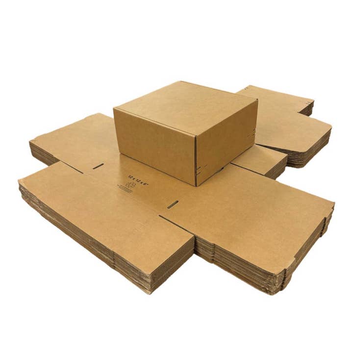 Kis Paper - Wholesale Gift Box - 40pcs 12"x12"x6" Kraft Corrugated Paper Mailer Boxes4