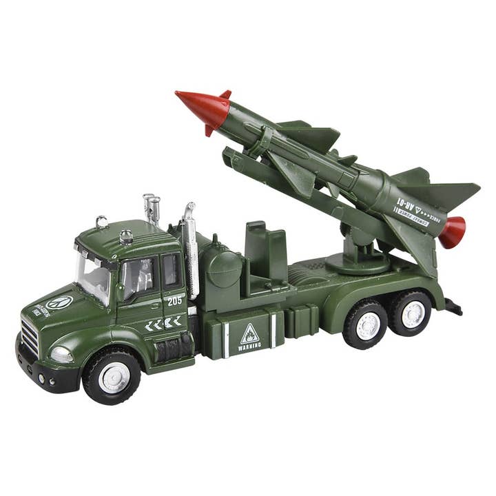 La Luna Bella - Toys – Engroshandel Legetøjsbil/lastbil - Børn – 6" TRYKSTØBT PULL BACK MILITÆRKØRETØJER LLB billegetøj2