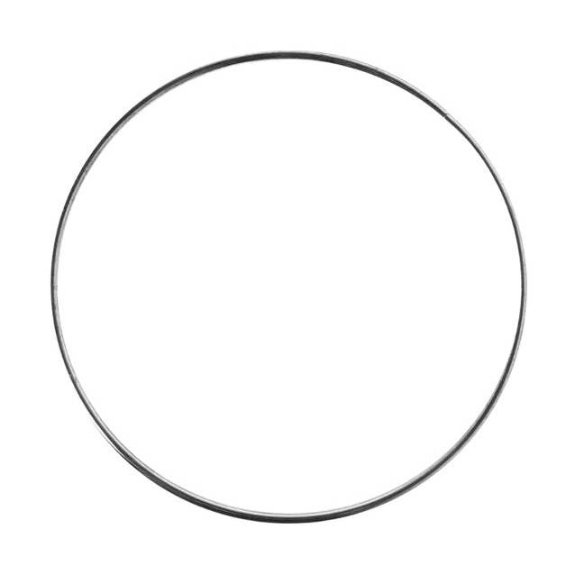 WelcomeYarn - Vendita all'ingrosso Orecchini a cerchio - Anello di Metallo Lucido 15cm0