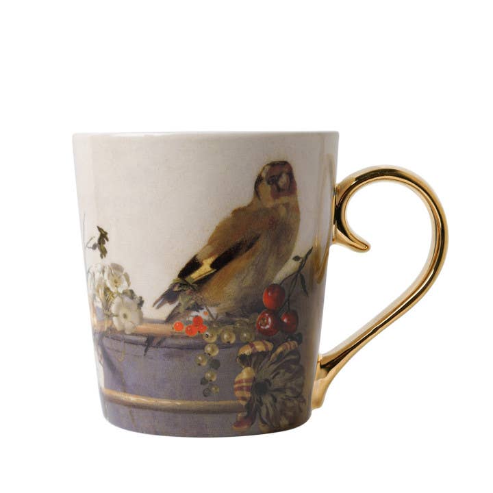 Pastel The Goldfinch Mug for wholesale by Heinen Delfts Blauw