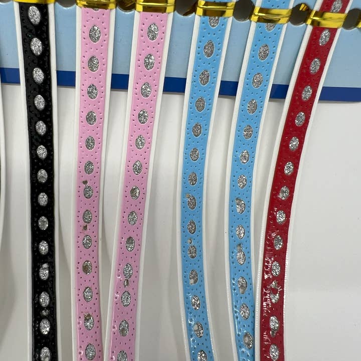 USA HomeMax - Wholesale Pet Collar - Cat - Cat Collar w/ Bell on Display Card Assorted Colors2