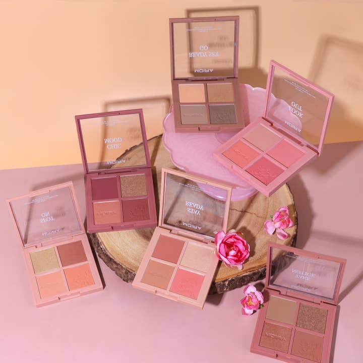 Moira Cosmetics - Wholesale Face Makeup Palette - Ready Face Palette 004- Spot On