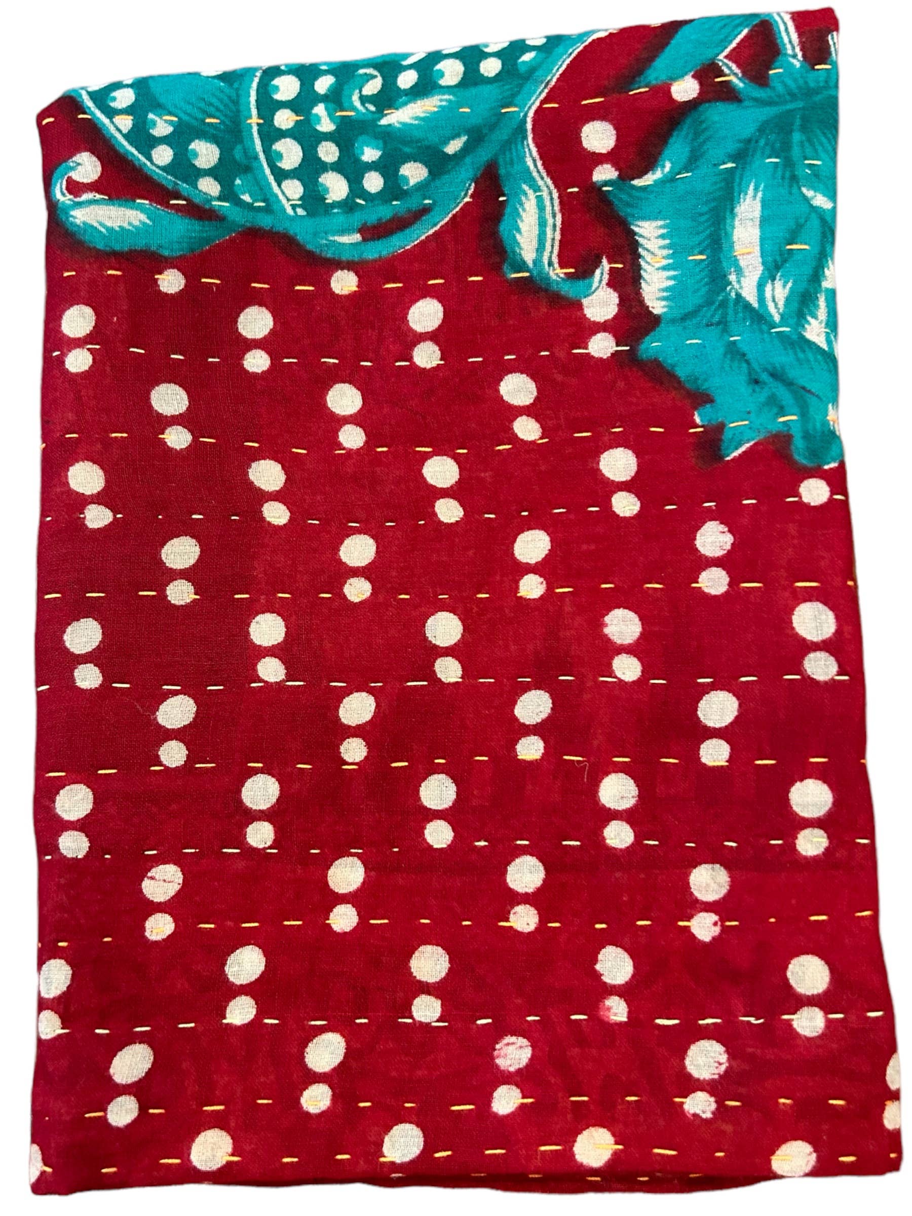 Mondo Trading Company - Wholesale Tea Towel - Tea/Hand Towels- Fairtrade Kantha Recycled Sari 7