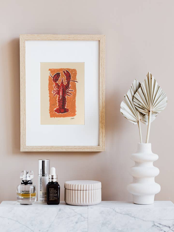 Lobster Print - 11x8.5 inch for wholesale by Starfruit