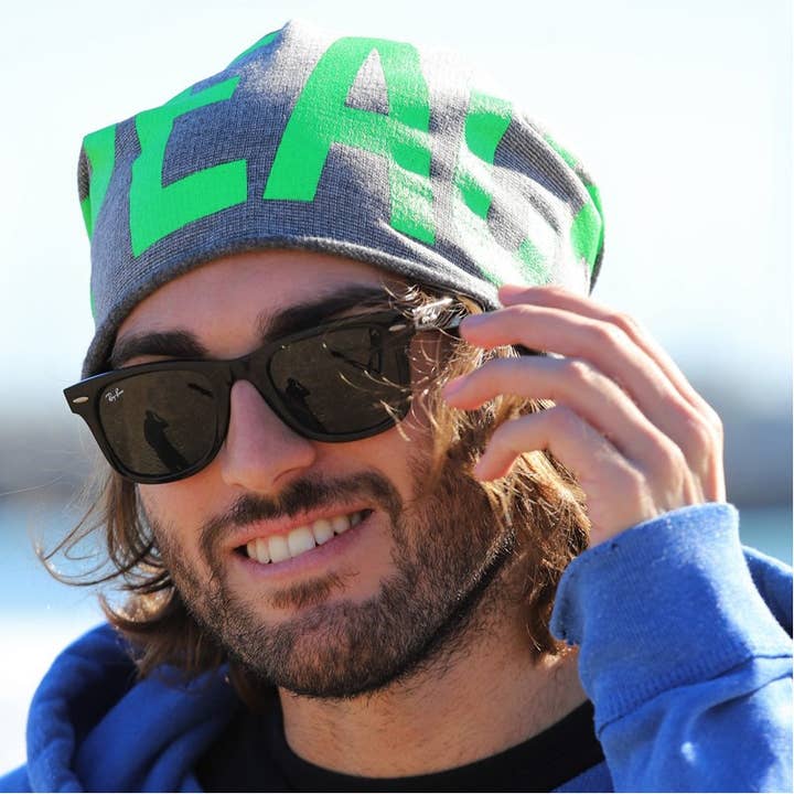 Purple Sardine - Venta al por mayor Gorro de lana - Hombre - Gorro Beanie PEACE 234H, estampado grande de alto efecto, gorros2