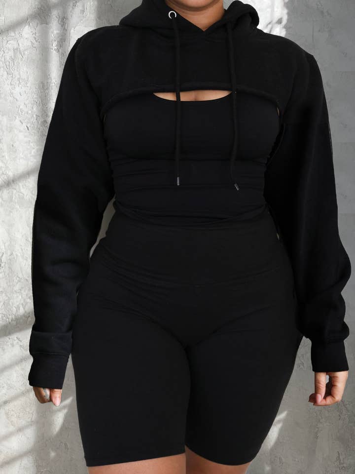 Babes - Wholesale Hoodie - Women's - Layering Hoodie (7 colors)1