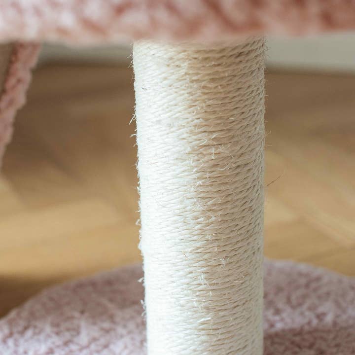 PetPals Group - Wholesale Pet Scratcher - Cat - Catry Flamingo Cat Tree with Scratching Ramp