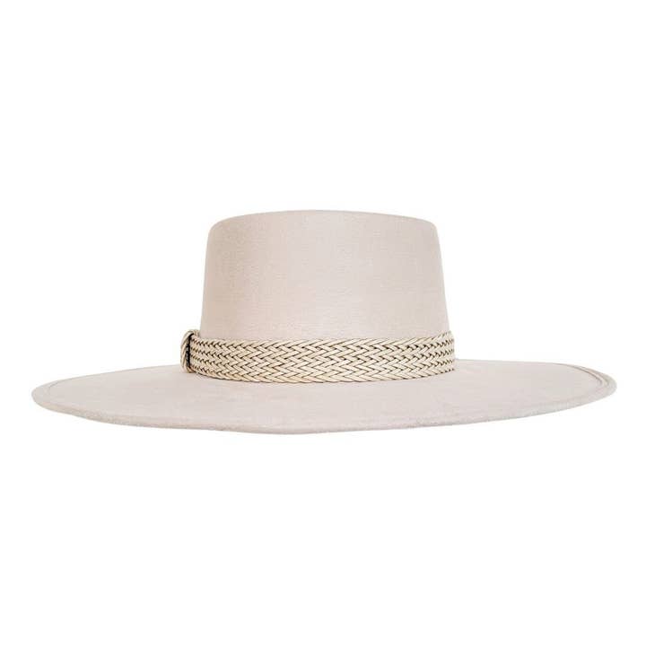 Beige LALA Women's Telescope Crown Hat for wholesale on Faire1