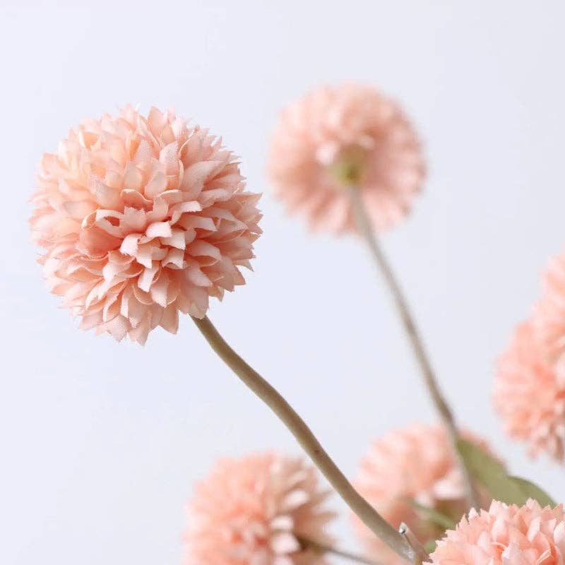 Kiyo Home - Wholesale Artificial flowers - Artificial Dandelion Flowers Set of 6 | Flower Decor | Silk23