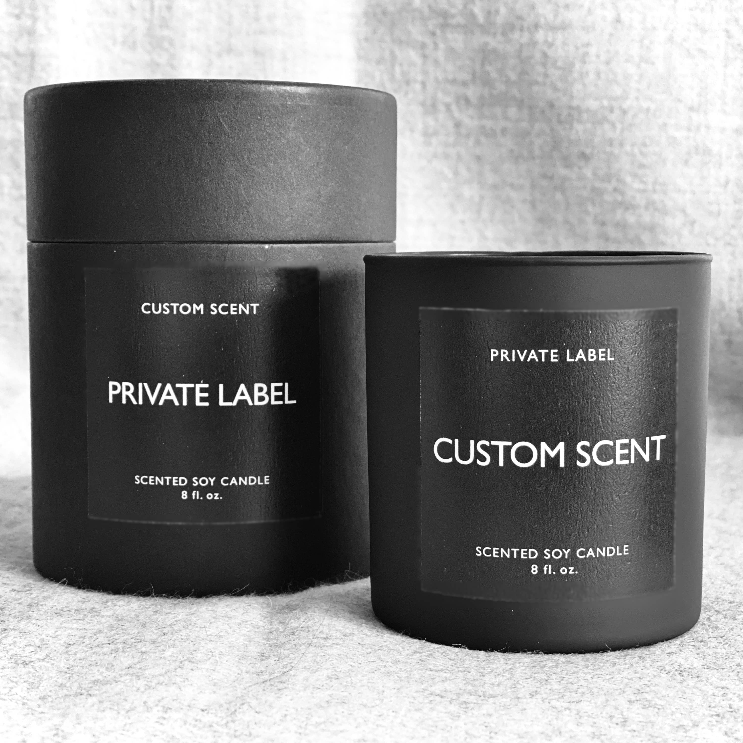 Atelier 880 – wholesale Jar/filled candle – Matte Black Private Label Custom Candles | Gift Box0