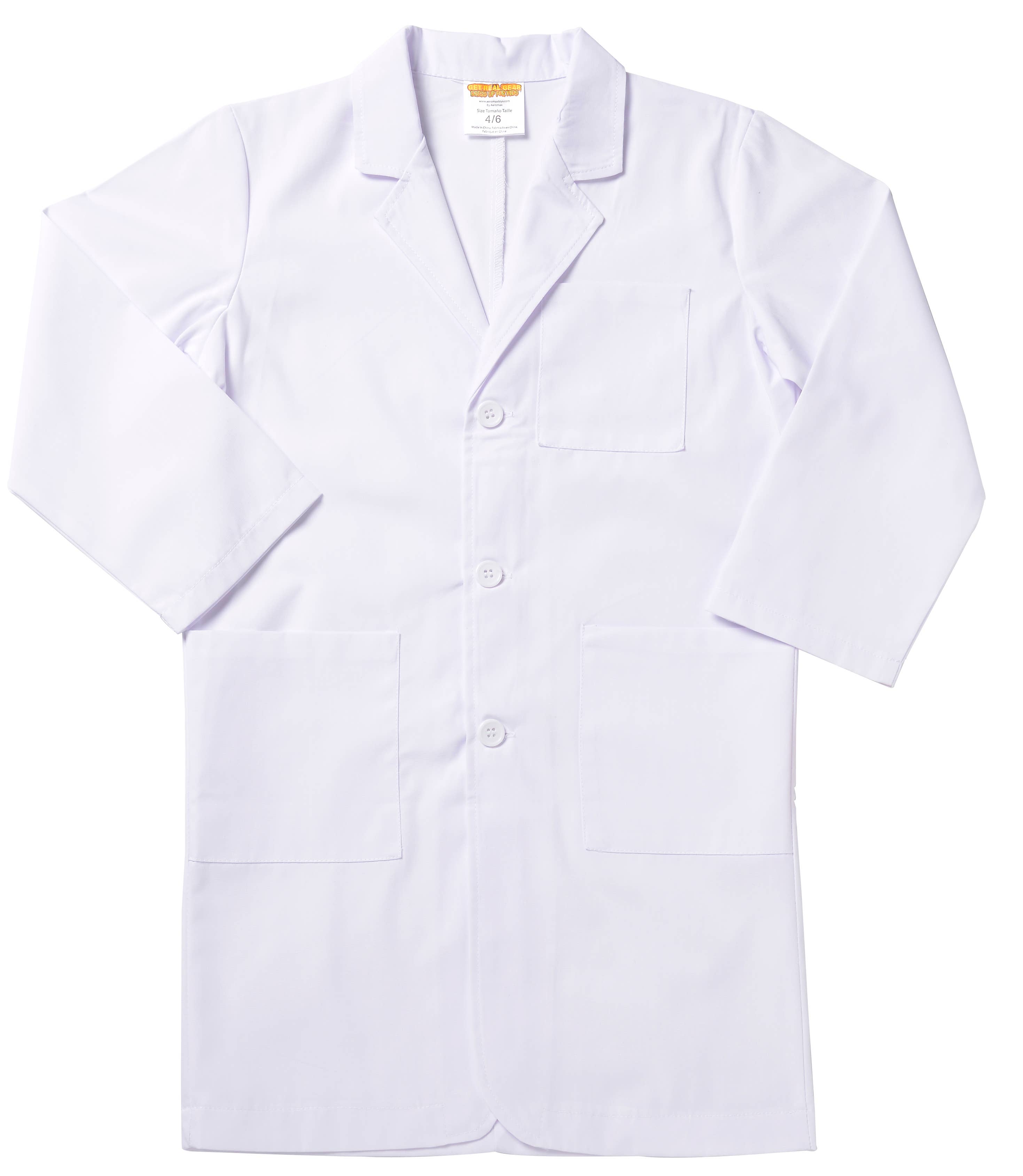 Aeromax Toys - Wholesale Costume - Kids - Jr. Lab Coat, 3/4 Length4