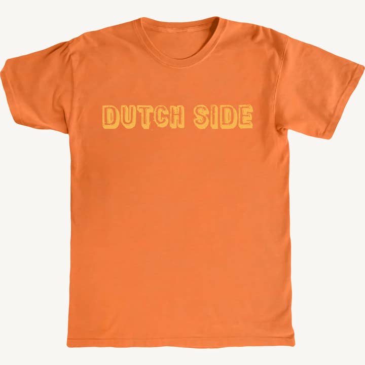 Dutch Side 3D Font Premium Tee for wholesale by Salt Water Colours