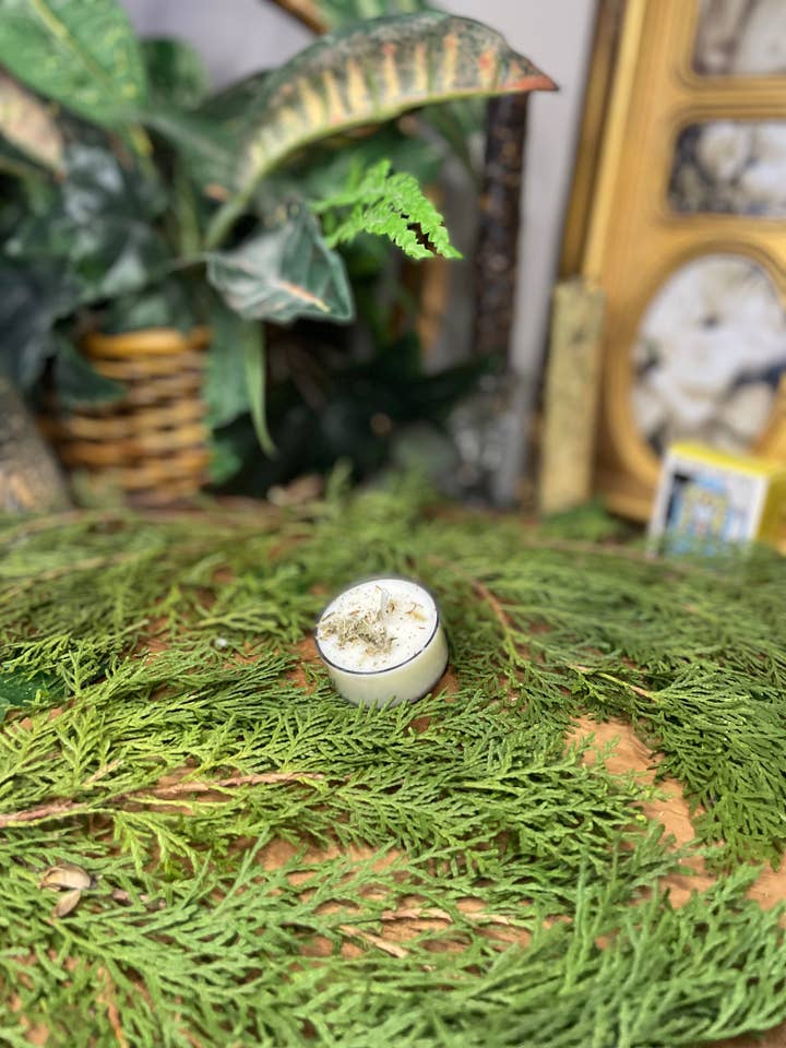 Cleansing & Purify Intention Tea Light for wholesale by Wholesomeology