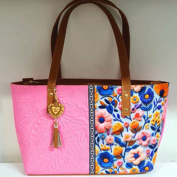 GMCE Global Trading, LLC - Wholesale Tote Bag - Unisex - Handmade Mexican Purse-Tote Bag Variety Of Colors8