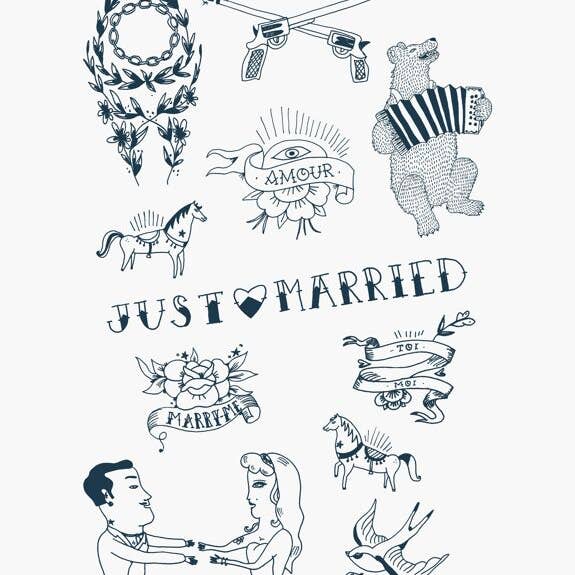 Bernard Forever - Wholesale Temporary Tattoo - Temporary tattoos - Gay marriage7