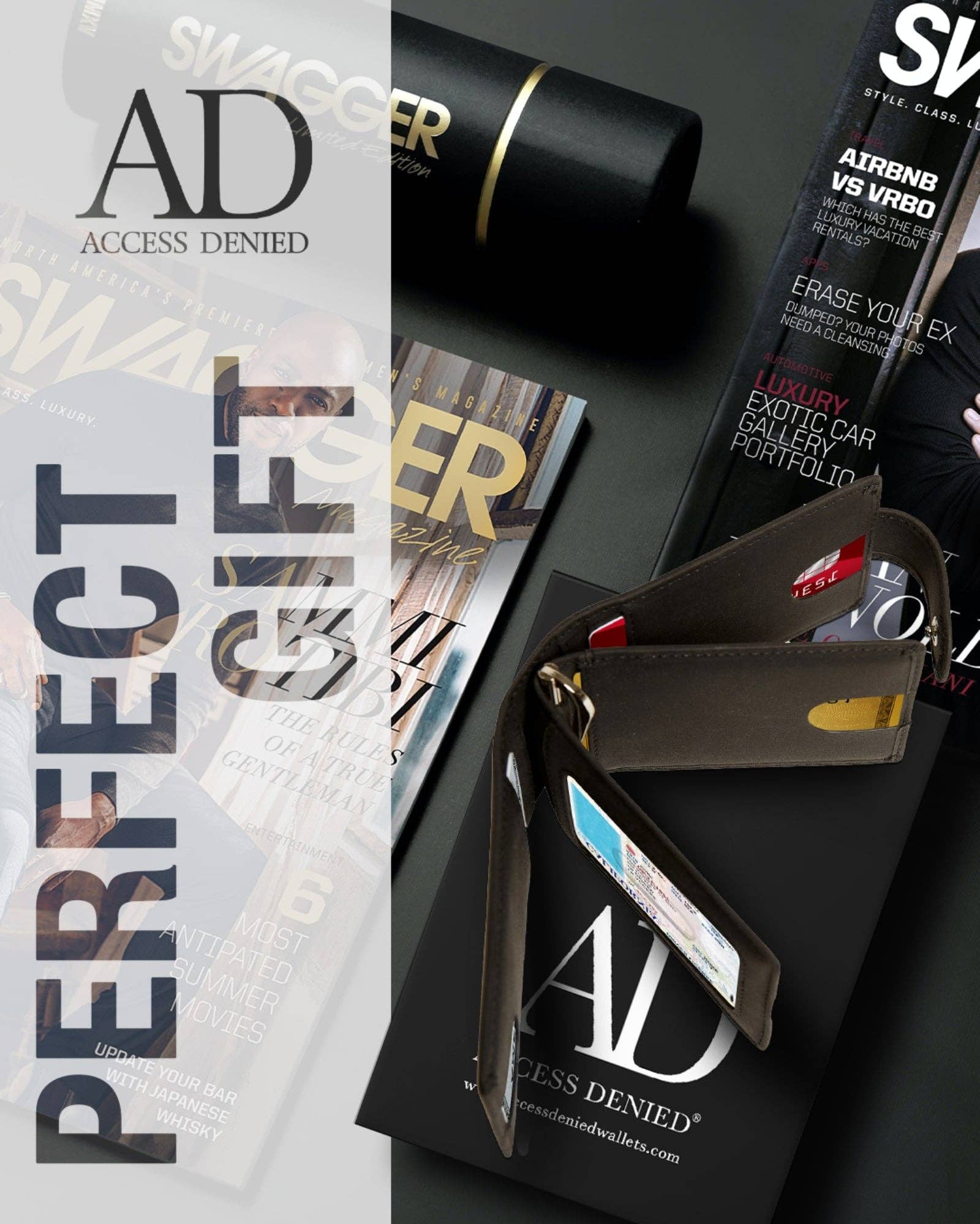 Access Denied Accessories – wholesale Wallet - Men’s – Bifold Wallet With Removable Money Clip Snap Closure23