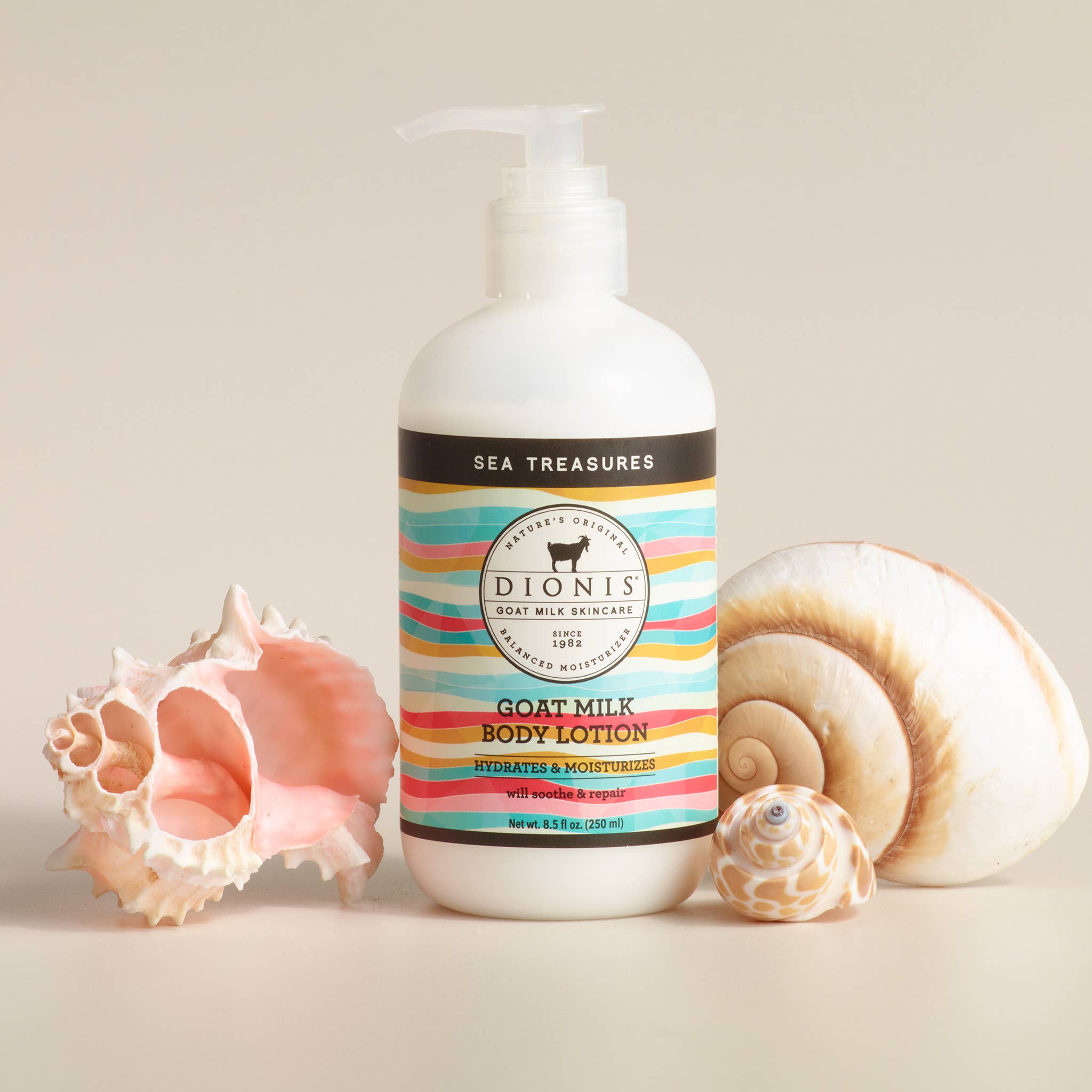 Dionis Goat Milk Skincare - Wholesale Body Cream/Lotion - Dionis Sea Treasures Goat Milk Body Lotion, 8.5 oz1