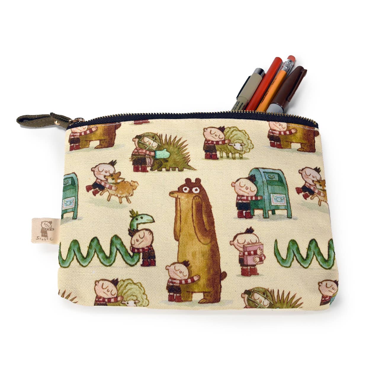 The Scott C Shop - Wholesale Pencil Case/Pouch - Hug Machine Pouch 4